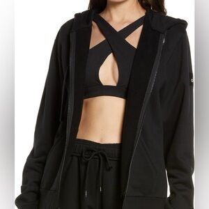 Alo Everyday Full Zip Fleece Hoodie